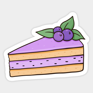 Blueberry Pie Pattern Sticker